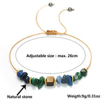 Buddha Stone Positive Vibes Malachite Tiger's Eye Lazurite Anti-anxiety Bracelet
