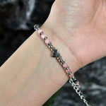 Buddha Stones Natural Stone Amazonite Amethyst Lazurite Rose Quartz Heart Positive Balance Bracelet