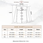 Buddha Stones Women's Flower Embroidery Frog-Button Shirt Dress Wide Leg Pants