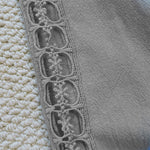 Buddha Stones Summer Plain Color Splicing Design Cotton Linen Women's Pants With Pockets