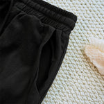 Buddha Stones Summer Plain Patchwork Design Drawstring Cotton Linen Women's Pants With Pockets