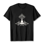 Buddha Stones Lotus Flower Meditation Buddha Tee T-shirt