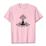 Buddha Stones Lotus Flower Meditation Buddha Tee T-shirt