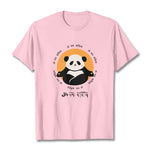Buddha Stones Panda Sanskrit Namah Shivaya Tee T-shirt
