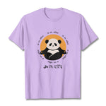Buddha Stones Panda Sanskrit Namah Shivaya Tee T-shirt