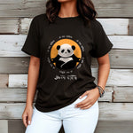 Buddha Stones Panda Sanskrit Namah Shivaya Tee T-shirt