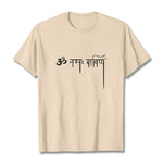 Buddha Stones Sanskrit Namah Shivaya Tee T-shirt