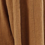 Buddha Stones Vintage Patchwork Lantern Design Cotton Linen Women's Wide Leg Pants With Pockets