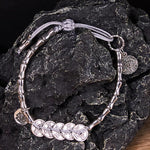 Buddha Stones Five Emperor Coins Mountain Ghosts Spend Money Bracelet