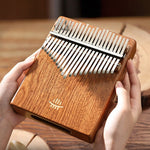 Buddha Stones Kalimba 21 Keys Thumb Piano Acacia Maple Sapele Wood Portable Finger Piano