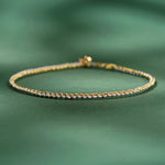 FREE Today: Luck Strength Colorful Rope Coin Bead Extra Thin Braided Bracelet
