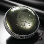 Buddha Stones Steel Tongue Drum Sound Healing Meditation Drum Kit 13 Note 12 Inch Percussion Instrument