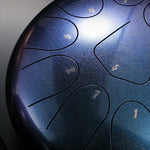 Buddha Stones Steel Tongue Drum Sound Healing Meditation Drum Kit 13 Note 12 Inch Percussion Instrument
