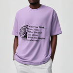 Buddha Stones Half-meditation Buddha Tree Tee T-shirt