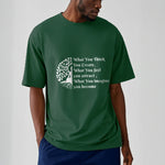 Buddha Stones Half-meditation Buddha Tree Tee T-shirt