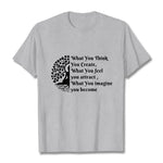Buddha Stones Half-meditation Buddha Tree Tee T-shirt