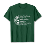 Buddha Stones Half-meditation Buddha Tree Tee T-shirt