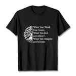 Buddha Stones Half-meditation Buddha Tree Tee T-shirt