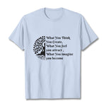 Buddha Stones Half-meditation Buddha Tree Tee T-shirt
