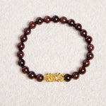 Buddha Stones Natural Garnet Beads PiXiu Protection Bracelet