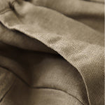 Buddha Stones Summer Casual Plain Women's Elasti Straight Shorts With Pockets