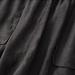 Buddha Stones Summer Casual Plain Women's Elasti Straight Shorts With Pockets