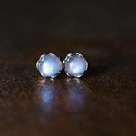 Buddha Stones 925 Sterling Silver Moonstone Positive Earrings