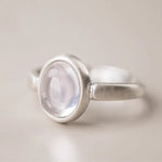 Buddha Stones Natural 925 Sterling Silver Pink Crystal Adjustable Warmth Ring