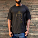 Buddha Stones Golden Buddha In Deep Meditation Tee T-shirt