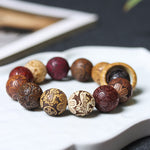FREE Today: Healing Protection Sandalwood Chinese Zodiac Dragon Phoenix Fu Character Bracelet