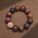 FREE Today: Healing Protection Sandalwood Chinese Zodiac Dragon Phoenix Fu Character Bracelet