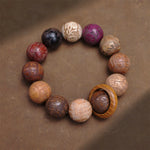 FREE Today: Healing Protection Sandalwood Chinese Zodiac Dragon Phoenix Fu Character Bracelet