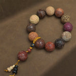 FREE Today: Healing Protection Sandalwood Chinese Zodiac Dragon Phoenix Fu Character Bracelet