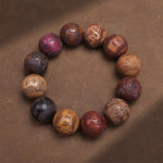 FREE Today: Healing Protection Sandalwood Chinese Zodiac Dragon Phoenix Fu Character Bracelet