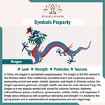 FREE Today: Healing Protection Sandalwood Chinese Zodiac Dragon Phoenix Fu Character Bracelet