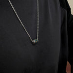 Buddha Stones Tibet Om Mani Padme Hum Dzi Bead Pattern Protection Rotatable Necklace Pendant
