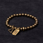 Buddha Stones "Wishing You Good Luck Always" Pure Copper Brass Bracelet Includes Gift Message Card