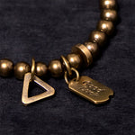 Buddha Stones "Wishing You Good Luck Always" Pure Copper Brass Bracelet Includes Gift Message Card