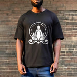 Buddha Stones Meditation Buddha Seated On A Lotus Flower Tee T-shirt