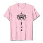 Buddha Stones Choose To Be Kind Geometric Flower Tee T-shirt