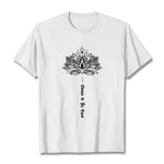 Buddha Stones Choose To Be Kind Geometric Flower Tee T-shirt