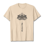 Buddha Stones Choose To Be Kind Geometric Flower Tee T-shirt
