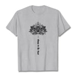 Buddha Stones Choose To Be Kind Geometric Flower Tee T-shirt