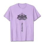 Buddha Stones Choose To Be Kind Geometric Flower Tee T-shirt