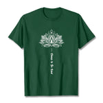 Buddha Stones Choose To Be Kind Geometric Flower Tee T-shirt