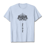 Buddha Stones Choose To Be Kind Geometric Flower Tee T-shirt