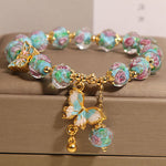 Buddha Stones "Hoping for Love and Transformation" Butterfly Bracelet Includes Gift Message Card