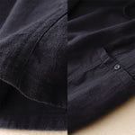 Buddha Stones Drawstring A-line Elastic Waist Cotton Women's Skirt