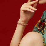 Buddha Stones 925 Sterling Silver Eight Thread Peace Knot Colorful Rope Luck Braided Bracelet