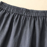 Buddha Stones Casual Plain Cropped Pants Women's Linen Harem Pants With Pockets